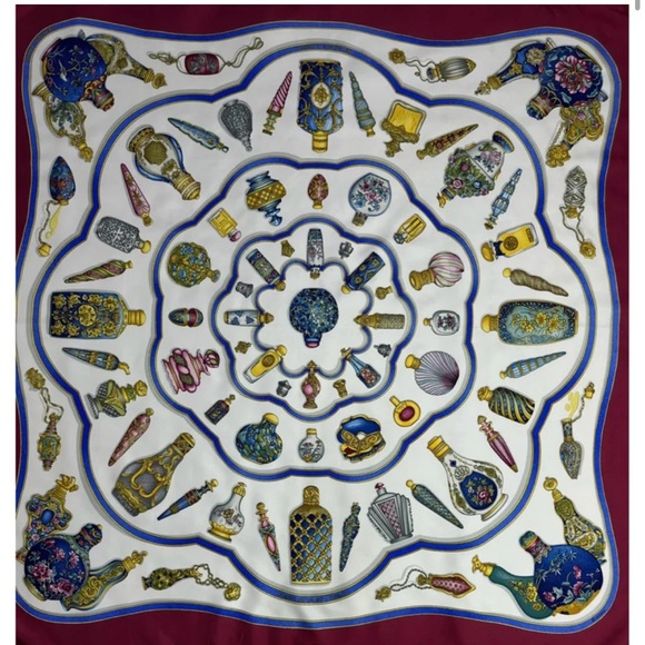 Hermes1990's Le Flacon Silk Scarf